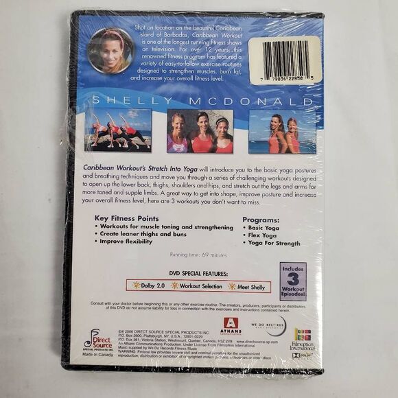 Caribbean Workout Yoga Stretch Into Yoga DVD - Picture 2 of 2